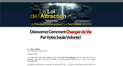 Desktop Screenshot of loi-attraction.mamethode.com
