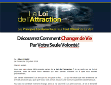 Tablet Screenshot of loi-attraction.mamethode.com